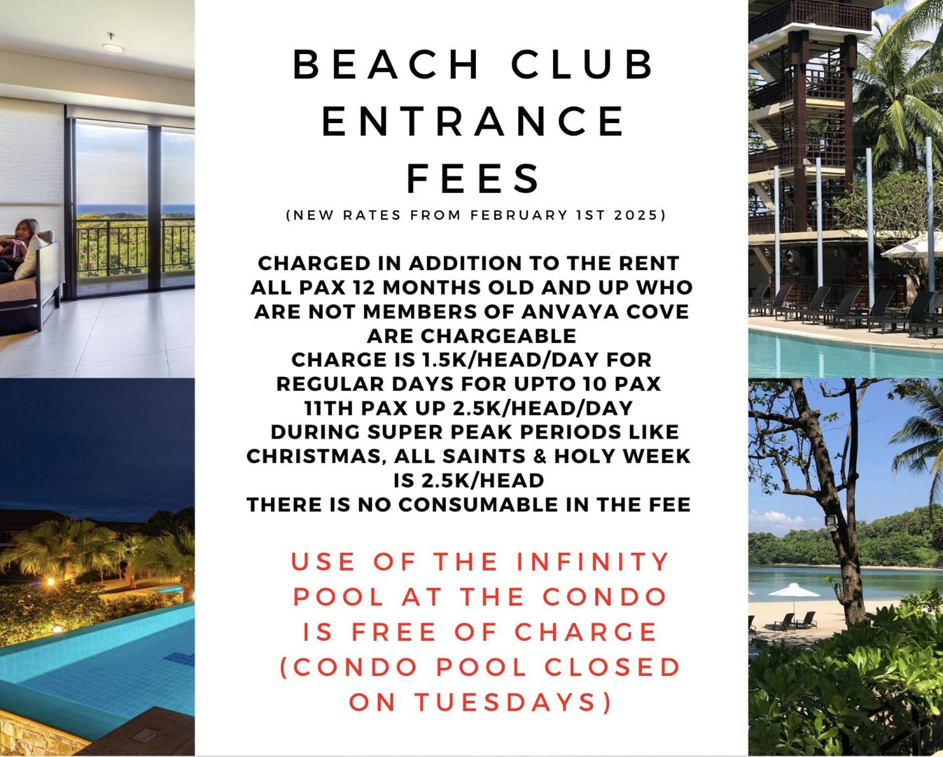 Anvaya Cove Short Term Rental Condos Morong  Eksteriør billede